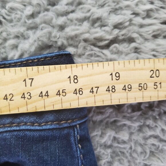 Lane Bryant Jeans Womens 16 Short Blue Bootcut Stretch Denim - Picture 3 of 8